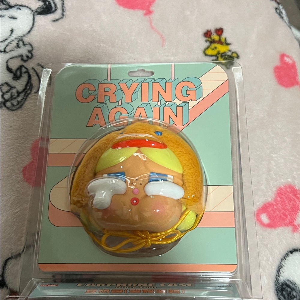 Crying Again Yellow and Orange Plush Toy